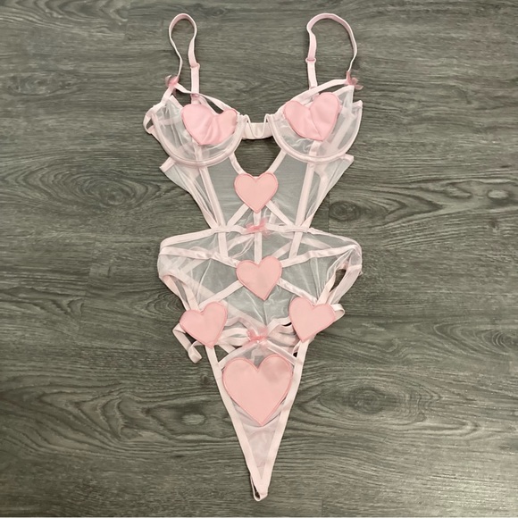 For Love And Lemons Other - For Love & Lemons Heart Teddy